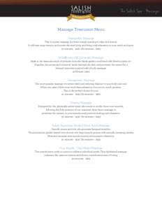 Medicine / Therapy / Massage / Thai culture / Thai massage / Deep tissue massage / Hydro massage / Spa in Thailand / Alternative medicine / Massage therapy / Manipulative therapy