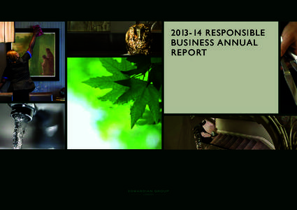 RESPONSIBLE BUSINESS ANNUAL REPORT FROM THE CHIEF OPERATING OFFICER