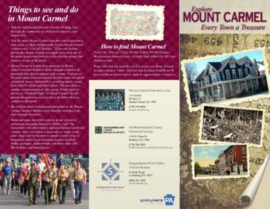 Things to see and do in Mount Carmel Explore  Mount Carmel