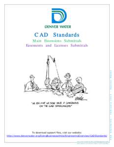 Denver Water CAD Standards