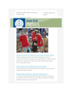 Washington DNR Urban & Community Forestry news. View this email in your browser