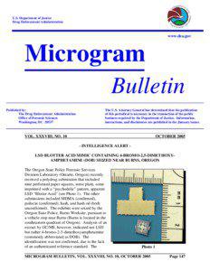 October 2005 Microgram Bulletin