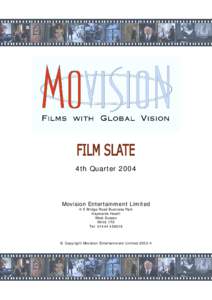 Microsoft Word - Movision Film Slate Q4 Nov[removed]being updated.doc