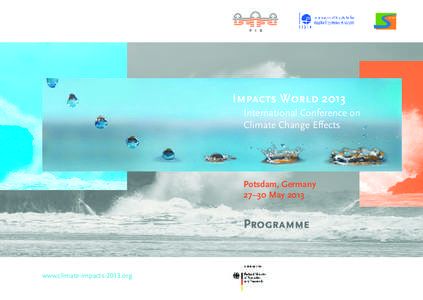 ISI-MIP  Impacts World 2013 International Conference on Climate Change Effects