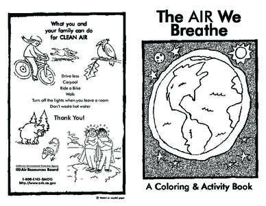 Education: [removed]The AIR We Breathe Coloring and Activity Book