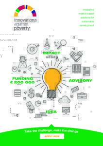 Innovative market-based solutions for sustainable development