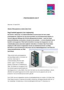 PERSBERICHT  Zevenaar, 21 maart 2015 Nieuwe Rittal-gegevens in Eplan Data Portal