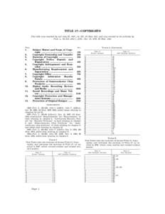 TITLE 17—COPYRIGHTS This title was enacted by act July 30, 1947, ch. 391, 61 Stat. 652, and was revised in its entirety by Pub. L. 94–553, title I, § 101, Oct. 19, 1976, 90 Stat[removed]Chap.