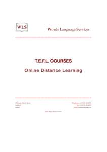 Syllabus / Teaching English as a foreign language / Language education / Coursework / Homework / E-learning / Delta / CourseWork Course Management System / Education / English-language education / English as a foreign or second language