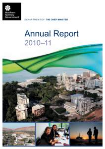 D E PA RT ME N T O F THE CHIEF MINISTER  Annual Report 2010–11  