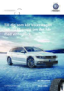www.volkswagengoteborg.se  Till dig som kör Volkswagen och vill få grepp om det här med vinterdäck.