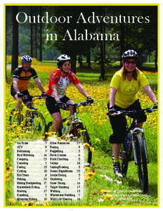 Long-distance trails in the United States / Nantahala National Forest / Great Smoky Mountains / Bartram Canoe Trail / Bartram Trail / Cheaha Mountain / Cheaha State Park / Appalachian Trail / Mobile-Tensaw River Delta / Geography of the United States / Geography of Alabama / Alabama