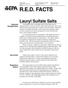 Household chemicals / Sodium compounds / Ammonium lauryl sulfate / Pesticide / Sodium dodecyl sulfate / Health effects of pesticides / Shampoo / Pesticide regulation in the United States / Chemistry / Pesticides / Home