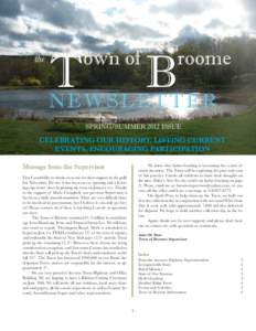 the  T B NEWSLETTER own of