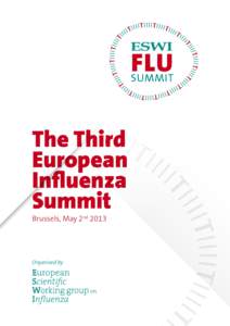 The Third European Influenza Summit  Brussels, May 2nd 2013