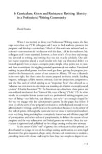 Language / Literature / Pedagogy / Critical thinking / Rhetoric / Genre / Composition studies / Writing process / Creative writing / Writing / Narratology / Education