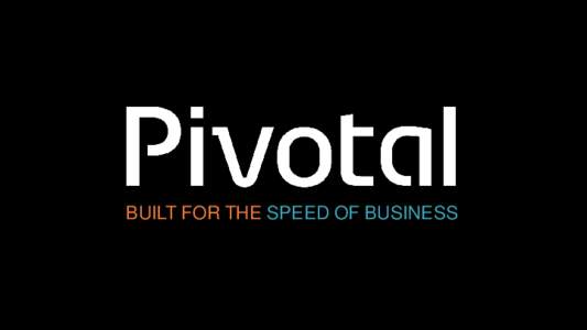 BUILT FOR THE SPEED OF BUSINESS  A Practical Use of Servlet 3.1: Implementing WebSocket 1.0 Mark Thomas