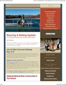 Bicycling & Walking Updates