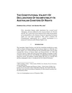 Politics / Politics of the United Kingdom / Declaration of incompatibility / Human Rights Act / Parliamentary sovereignty / Canadian Charter of Rights and Freedoms / Chapter Two of the Constitution of South Africa / New Zealand Bill of Rights Act / Supreme court / Human rights in the United Kingdom / Law / Human rights