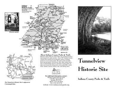 Historic marker  Indiana County Parks & Trails offers one of Pennsylvania’s