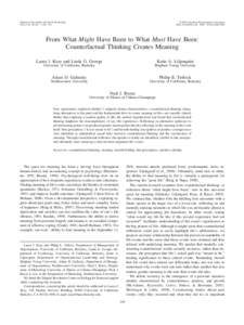 Journal of Personality and Social Psychology 2010, Vol. 98, No. 1, 106 –118 © 2010 American Psychological Association[removed]/$12.00 DOI: [removed]a0017905