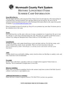 Microsoft Word - Longstreet Farm Camps.doc