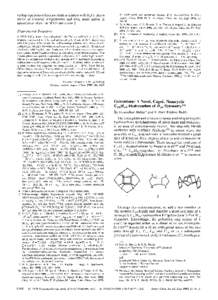 cyclopropyltrioxorhenium yields a catalyst with H,O, that is stable at elevated temperatures and even more active in epoxidation than the MTO derivative 2. Experimental Procedure 2: MTOg, 4 mmol) was dissolved in 