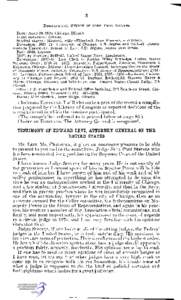 BIOGRAPHICAL SKETCH OF JOHN PAUL STEVENS  Born : April[removed]Chicago, Illinois. Legal residence: Illinois. Marital status: Married, wife—Elizabeth Jane Sheeren, 4 children. Education: [removed]—University of Chicago