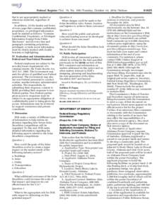 Federal Register / Vol. 79, No[removed]Tuesday, October 14, [removed]Notices that is not appropriately marked or otherwise restricted, regardless of source. In addition, (1) the header and footer of every page that contains