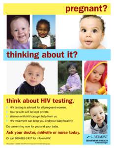 Display Poster: HIV Counseling and Voluntary HIV Testing for Pregnant Women