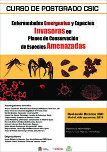 Cartel invasoras POSTGRADO