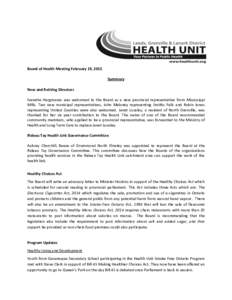 Cigarette / Health promotion / Health policy