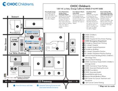 Driving Directions - CHOC Campus - Eng.ai