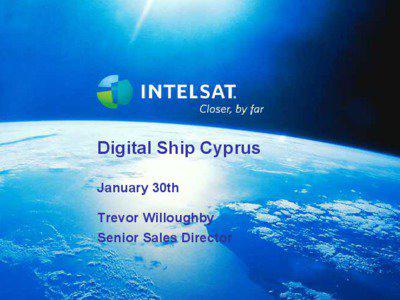 Digital Ship Cyprus January 30th Trevor Willoughby