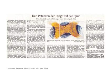 Dresdner Neueste Nachrichten, 06. Mai 2014   