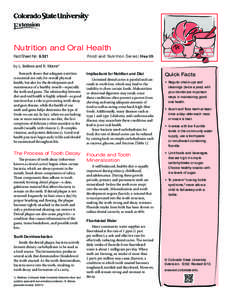 Early childhood caries / Fluorine / Oral hygiene / Sweeteners / Tooth / Water fluoridation / Sucrose / Soft drink / Dental public health / Dentistry / Sugar / Dental caries