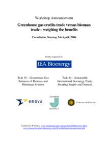 Energy / Biofuels / Biomass / International Energy Agency / Task 40 / Low-carbon economy / Cofiring / Renewable energy / Nidelva / Sustainability / Environment / Bioenergy