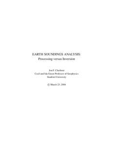 Signal processing / Fourier analysis / Filter theory / Integral transforms / Filter / Hilbert transform / Discrete Fourier transform / Convolution / Wavelet / Mathematical analysis / Digital signal processing / Mathematics