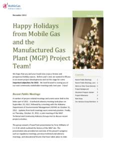 December[removed]Volume 1, Issue 1 Happy Holidays from Mobile Gas