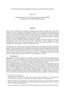 Formation of polychlorinated dibenzo-p-dioxins (PCDD) and polychlorinated dibenzofurans (PCDF) during the combustion of...