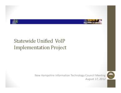 Microsoft PowerPoint - PPT_IT Council Meeting_VoIP Presentation_v 1.0_08[removed]POST [Compatibility Mode]