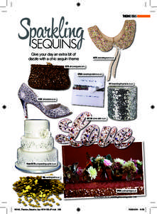 Sparkling SEQUINS Give your day an extra bit of dazzle with a chic sequin theme  theme ideas