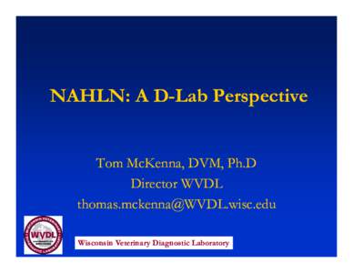 Microsoft PowerPoint - McKenna NAHLN  a D-Lab Perspective NIFA meeting June 2012.pptx