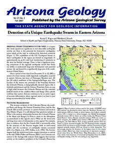 Earthscope / GPS / Geodesy / Earthquake / Focal mechanism / Richter magnitude scale / Rio Grande rift / Seismometer / Earthquake prediction / Geology / Seismology / Mechanics