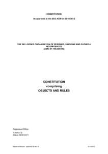 Constitution of Pakistan / Perisher Ski Resort / Perisher Valley /  New South Wales / Smiggin Holes /  New South Wales / Guthega /  New South Wales