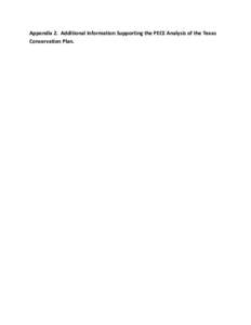 Appendix 2.  Additional Information Supporting the PECE Analysis of the Texas  Conservation Plan.    A. Example Enrollment Form for Texas Conservation Plan 