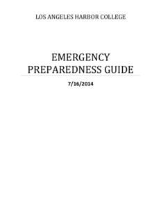 EMERGENCY PREPAREDNESS GUIDE