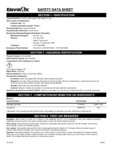    SAFETY  DATA  SHEET    