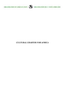 CULTURAL CHARTER FOR AFRICA.doc