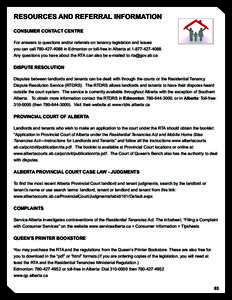 Property / Law / Residential Tenancies Act / Leasehold estate / Landlord / Assured shorthold tenancy / Landlord–tenant law / Real property law / Real estate